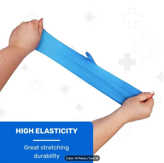 nitrile gloves,suitable for aquarium cleaning, daily cleaning, (Size M)