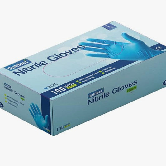 OptiTect Nitrile Gloves Powder Free |All Size Available